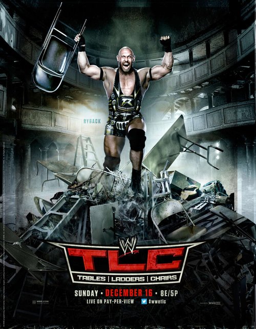Обложка (Постер) WWE ТЛС: Столы, лестницы и стулья / TLC: Tables, Ladders & Chairs (2012) HDRip