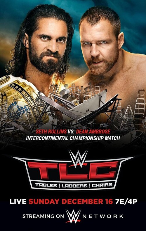 Обложка (Постер) WWE ТЛС: Столы, лестницы и стулья / WWE TLC: Tables, Ladders & Chairs (2018) HDRip