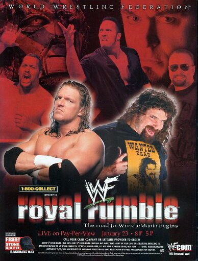 Обложка (Постер) WWF Королевская битва / Royal Rumble (2000) HDRip