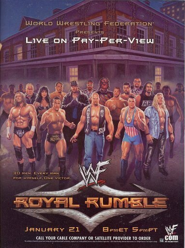 Обложка (Постер) WWF Королевская битва / Royal Rumble (2001) HDRip