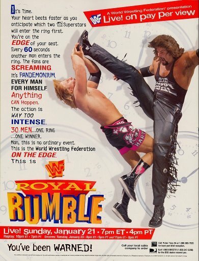 Обложка (Постер) WWF Королевская битва / Royal Rumble (1996) HDRip