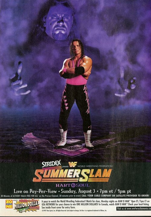 Обложка (Постер) WWF Летний бросок / Summerslam (1997) HDRip