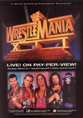 Обложка (Постер) WWF РестлМания 12 / WrestleMania XII (1996) HDRip