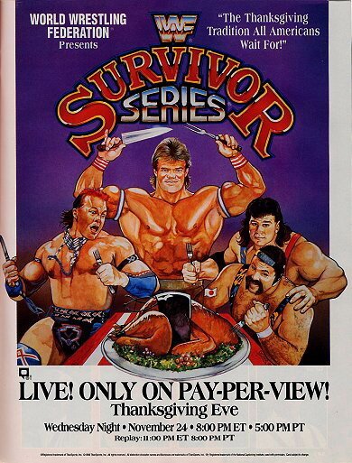 Обложка (Постер) WWF Серии на выживание / Survivor Series (1993) HDRip