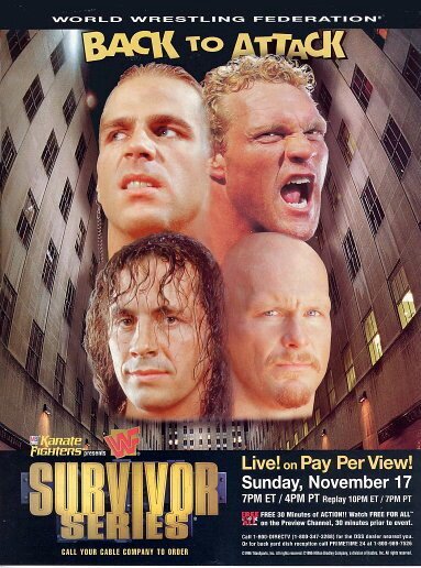 Обложка (Постер) WWF Серии на выживание / Survivor Series (1996) HDRip