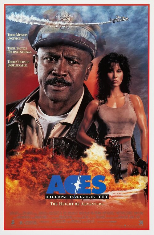 Обложка (Постер) Железный орёл 3: Асы / Aces: Iron Eagle III (1992) HDRip