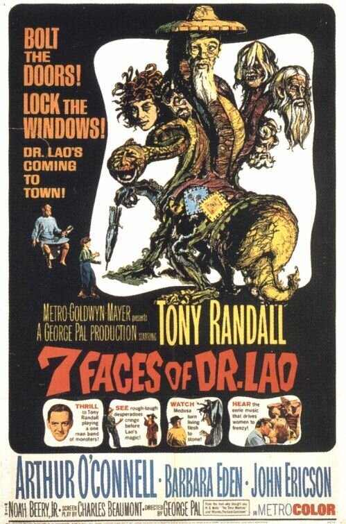 Обложка (Постер) 7 лиц доктора Лао / 7 Faces of Dr. Lao (1964) SATRip Обложка (Постер) 7 лиц доктора Лао / 7 Faces of Dr. Lao (1964) SATRip