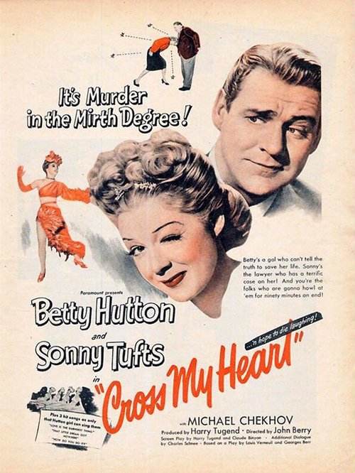 Обложка (Постер) Cross My Heart (1946) SATRip Обложка (Постер) Cross My Heart (1946) SATRip