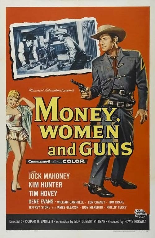 Обложка (Постер) Деньги, женщины и пушки / Money, Women and Guns (1958) SATRip