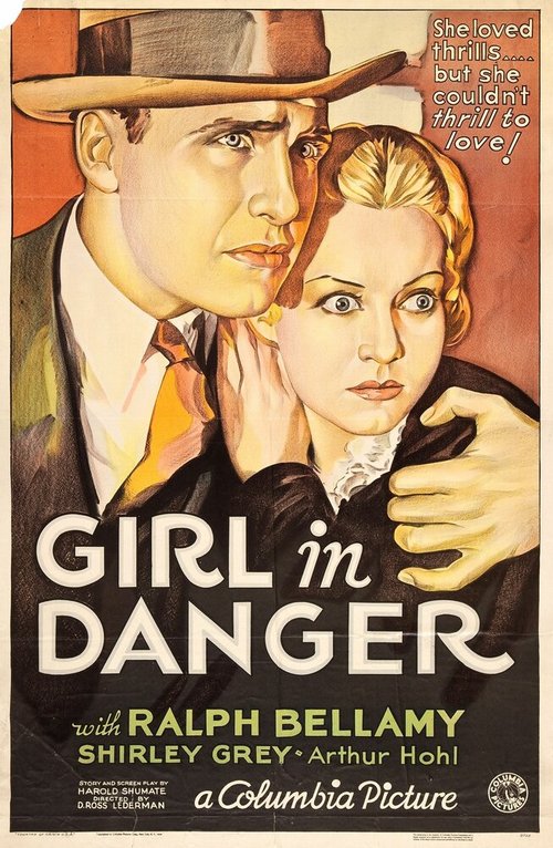 Обложка (Постер) Девушка в опасности / Girl in Danger (1934) SATRip Обложка (Постер) Девушка в опасности / Girl in Danger (1934) SATRip