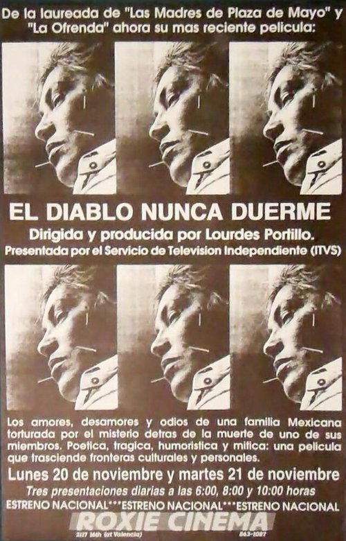 Обложка (Постер) Дьявол никогда не спит / El diablo nunca duerme (1994) HDRip Обложка (Постер) Дьявол никогда не спит / El diablo nunca duerme (1994) HDRip