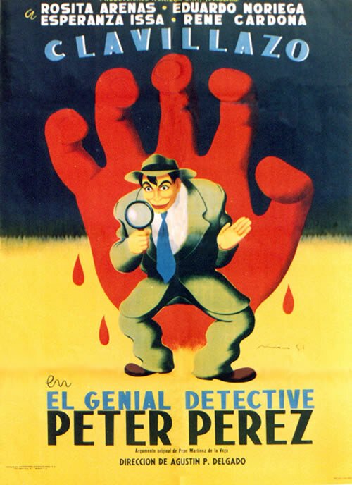 Обложка (Постер) El genial Detective Peter Pérez (1952) SATRip Обложка (Постер) El genial Detective Peter Pérez (1952) SATRip