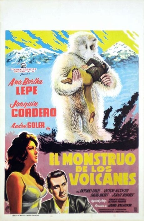 Обложка (Постер) El monstruo de los volcanes (1963) SATRip Обложка (Постер) El monstruo de los volcanes (1963) SATRip
