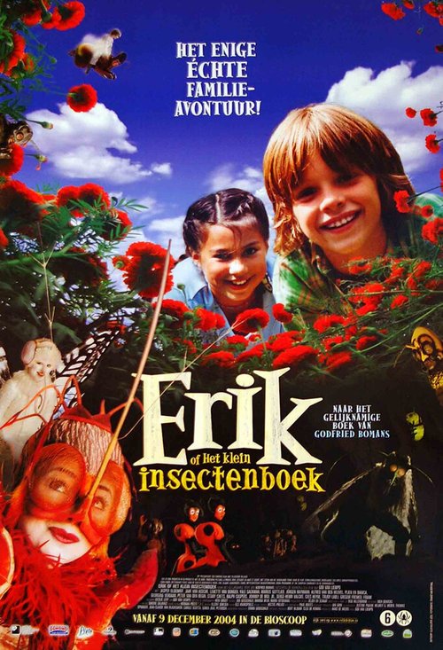 Обложка (Постер) Эрик в стране насекомых / Erik of het klein insectenboek (2004) HDRip Обложка (Постер) Эрик в стране насекомых / Erik of het klein insectenboek (2004) HDRip