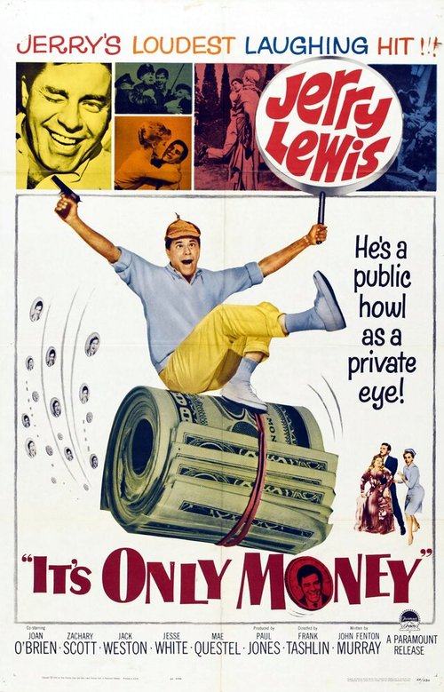 Обложка (Постер) Это всего лишь деньги / It's Only Money (1962) SATRip Обложка (Постер) Это всего лишь деньги / It's Only Money (1962) SATRip