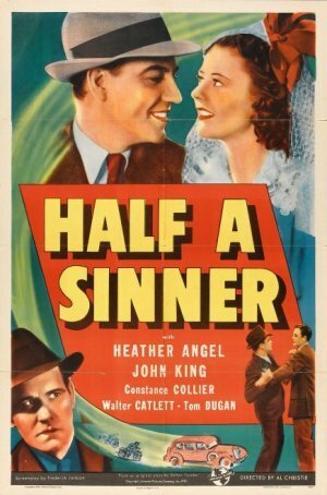 Обложка (Постер) Грешница наполовину / Half a Sinner (1940) SATRip