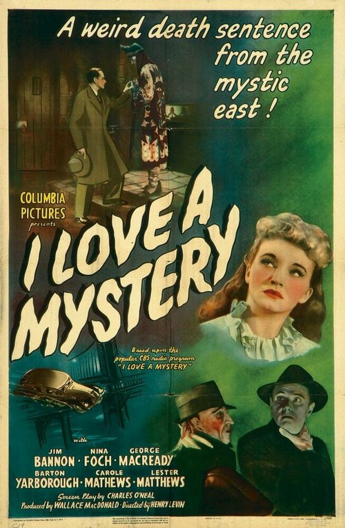 Обложка (Постер) I Love a Mystery (1945) SATRip Обложка (Постер) I Love a Mystery (1945) SATRip