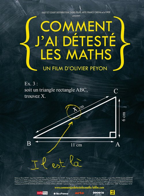 Обложка (Постер) Как я возненавидел математику / Comment j'ai détesté les maths (2013) HDRip Обложка (Постер) Как я возненавидел математику / Comment j'ai détesté les maths (2013) HDRip