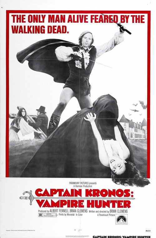 Обложка (Постер) Капитан Кронос: Охотник на вампиров / Captain Kronos - Vampire Hunter (1972) SATRip Обложка (Постер) Капитан Кронос: Охотник на вампиров / Captain Kronos - Vampire Hunter (1972) SATRip