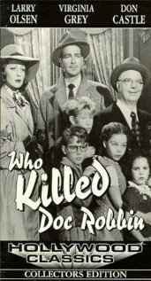 Обложка (Постер) Кто убил доктора Роббина / Who Killed Doc Robbin? (1948) SATRip Обложка (Постер) Кто убил доктора Роббина / Who Killed Doc Robbin? (1948) SATRip
