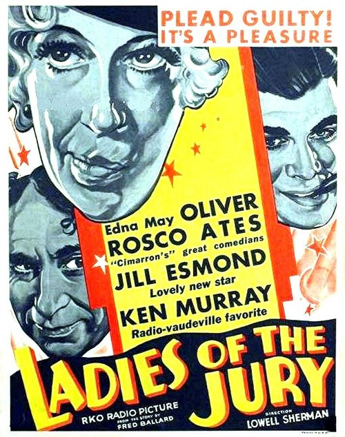 Обложка (Постер) Ladies of the Jury (1932) SATRip