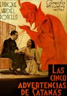 Обложка (Постер) Las cinco advertencias de Satanás (1941) SATRip
