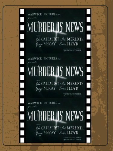 Обложка (Постер) Murder Is News (1937) SATRip