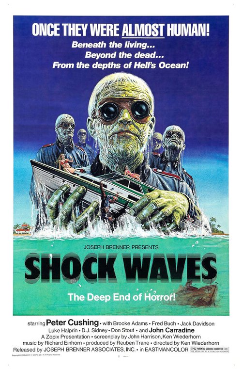 Обложка (Постер) На волне ужаса / Shock Waves (1977) SATRip Обложка (Постер) На волне ужаса / Shock Waves (1977) SATRip