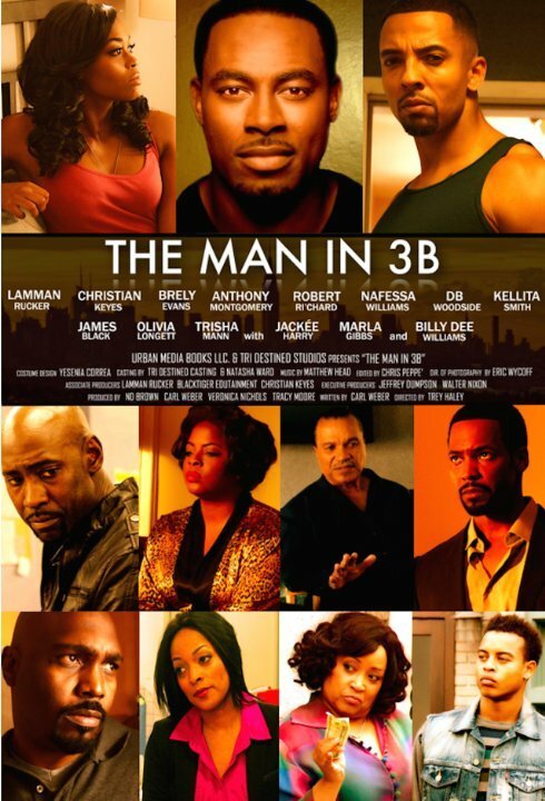 Обложка (Постер) Парень из комнаты 3Б / The Man in 3B (2015) HDRip