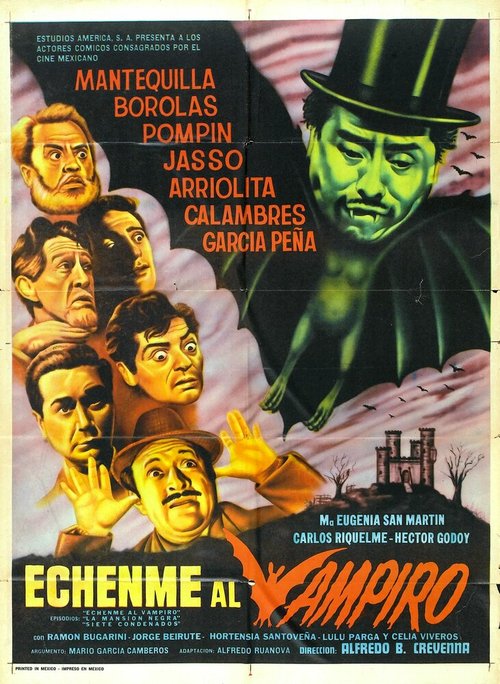 Обложка (Постер) Приведите мне вампира / Échenme al vampiro (1963) SATRip Обложка (Постер) Приведите мне вампира / Échenme al vampiro (1963) SATRip