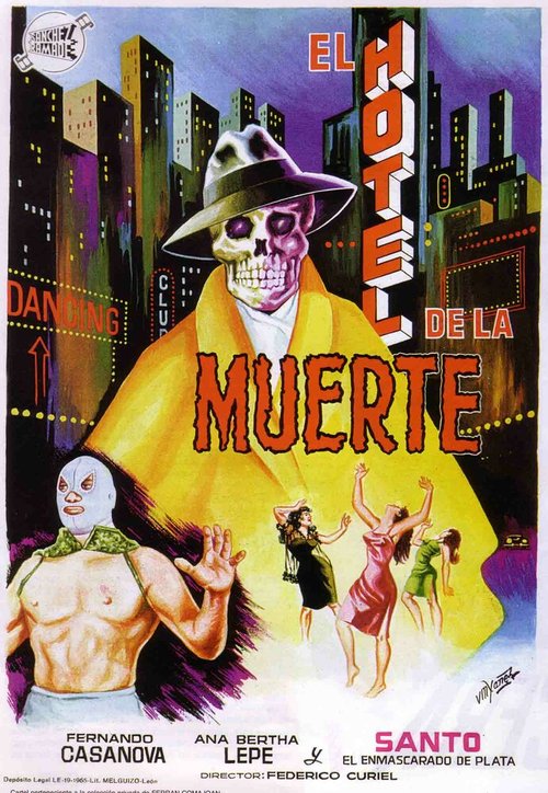 Обложка (Постер) Санто в отеле смерти / Santo en el hotel de la muerte (1963) SATRip Обложка (Постер) Санто в отеле смерти / Santo en el hotel de la muerte (1963) SATRip
