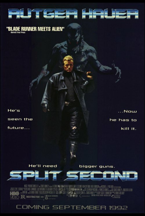 Обложка (Постер) Считанные секунды / Split Second (1992) HDRip Обложка (Постер) Считанные секунды / Split Second (1992) HDRip