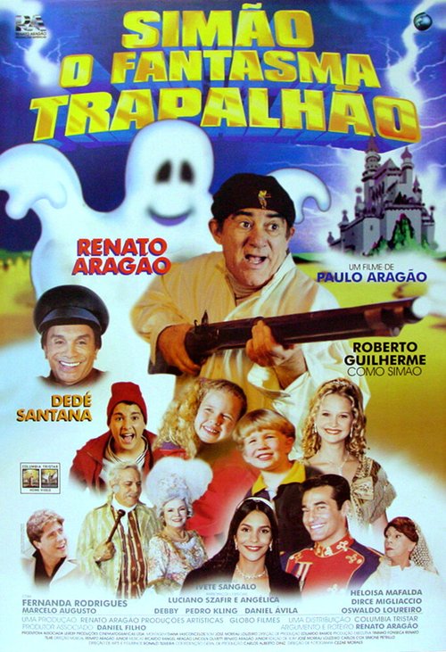 Обложка (Постер) Simão, o Fantasma Trapalhão (1998) HDRip