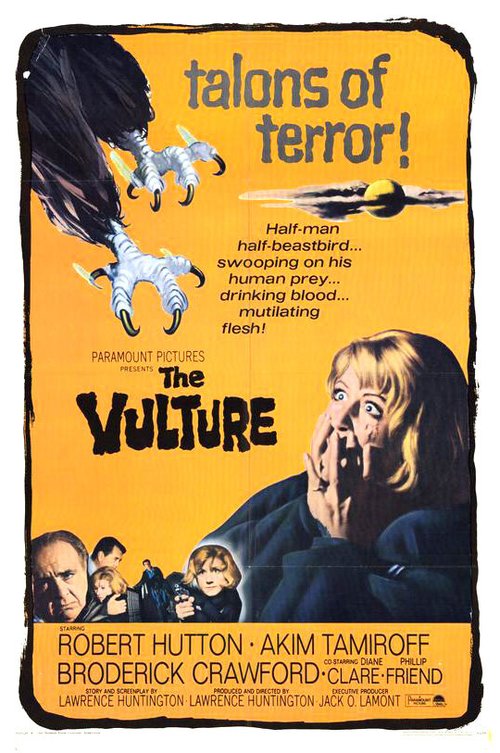 Обложка (Постер) Стервятник / The Vulture (1966) SATRip Обложка (Постер) Стервятник / The Vulture (1966) SATRip