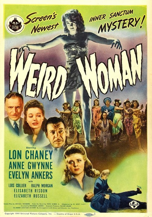 Обложка (Постер) Странная женщина / Weird Woman (1944) SATRip