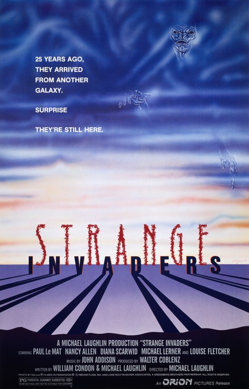 Обложка (Постер) Странные захватчики / Strange Invaders (1983) SATRip