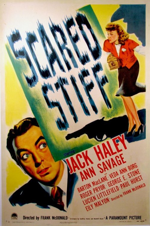 Обложка (Постер) Страшная история / Scared Stiff (1945) SATRip Обложка (Постер) Страшная история / Scared Stiff (1945) SATRip