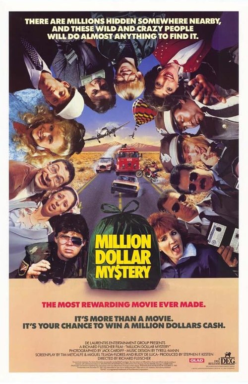 Обложка (Постер) Тайна ценою в миллион долларов / Million Dollar Mystery (1987) SATRip Обложка (Постер) Тайна ценою в миллион долларов / Million Dollar Mystery (1987) SATRip