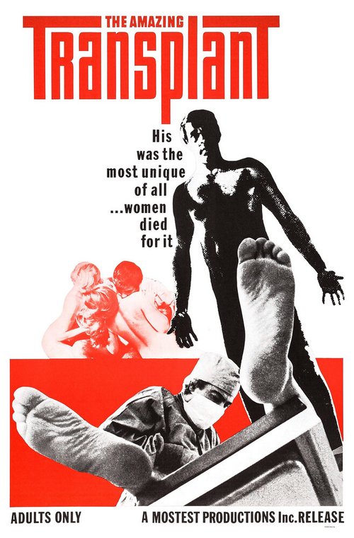 Обложка (Постер) The Amazing Transplant (1970) SATRip Обложка (Постер) The Amazing Transplant (1970) SATRip