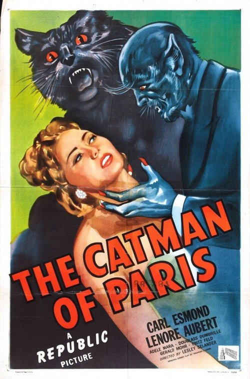Обложка (Постер) The Catman of Paris (1946) SATRip Обложка (Постер) The Catman of Paris (1946) SATRip