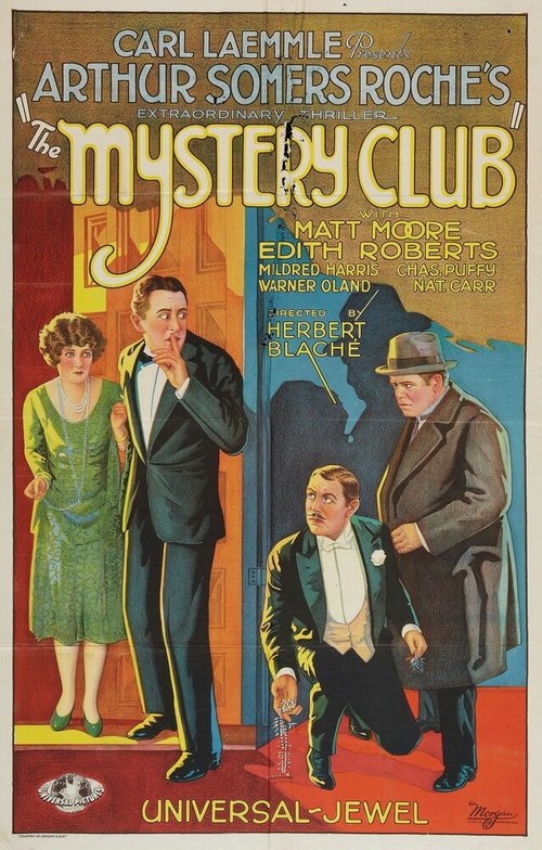 Обложка (Постер) The Mystery Club (1926) SATRip