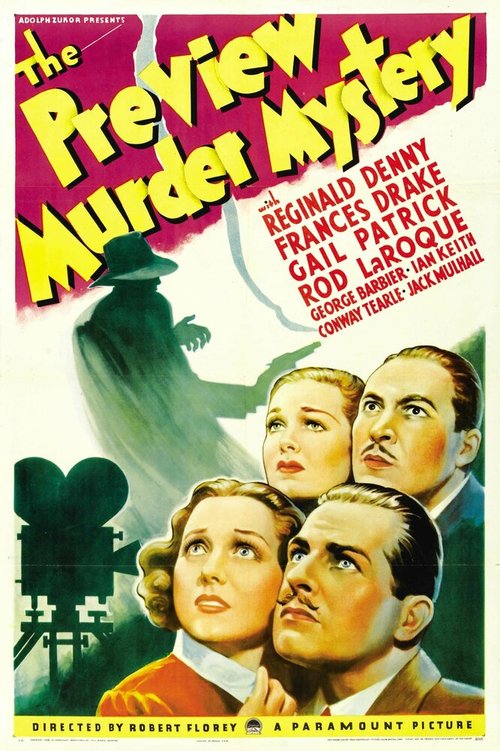 Обложка (Постер) The Preview Murder Mystery (1936) SATRip