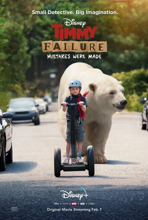Обложка (Постер) Тимми Фейл: Допущены ошибки / Timmy Failure: Mistakes Were Made (2020) HDRip