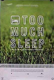Обложка (Постер) Too Much Sleep (1997) HDRip Обложка (Постер) Too Much Sleep (1997) HDRip