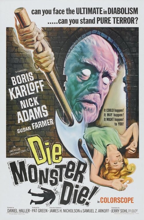 Обложка (Постер) Умри, монстр, умри! / Die, Monster, Die! (1965) SATRip