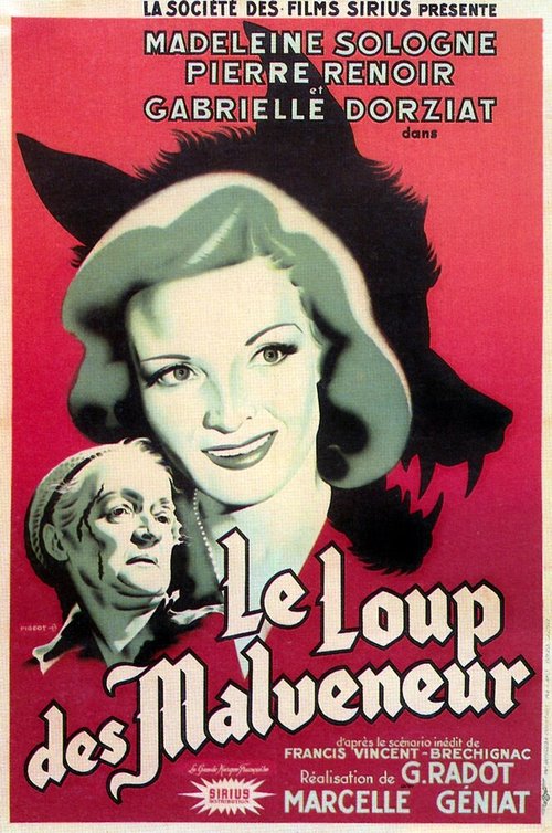 Обложка Волк Мальвенера / Le loup des Malveneur (1943) 