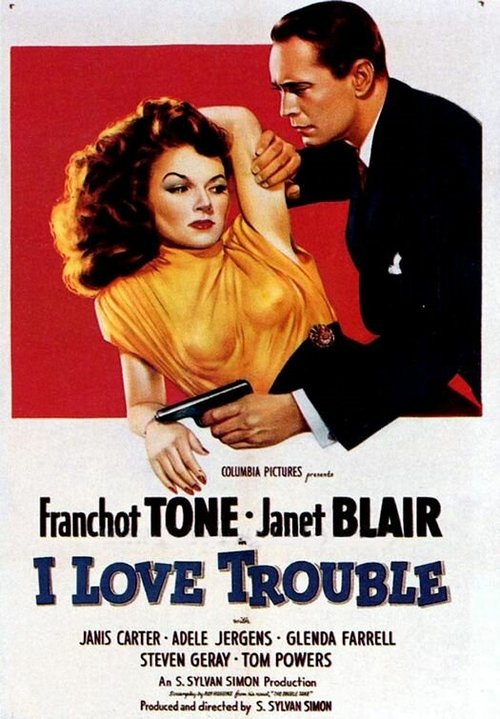 Обложка (Постер) Я люблю трудности / I Love Trouble (1948) SATRip Обложка (Постер) Я люблю трудности / I Love Trouble (1948) SATRip