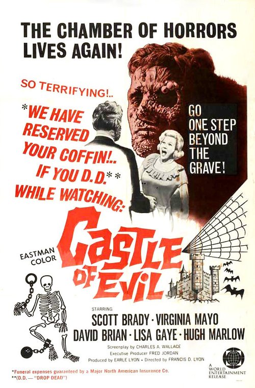 Обложка (Постер) Замок зла / Castle of Evil (1966) SATRip