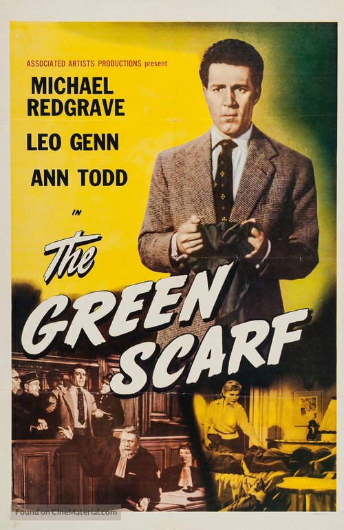 Обложка (Постер) Зелёный шарф / The Green Scarf (1954) SATRip Обложка (Постер) Зелёный шарф / The Green Scarf (1954) SATRip