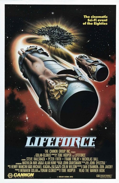 Обложка (Постер) Жизненная сила / Lifeforce (1985) SATRip Обложка (Постер) Жизненная сила / Lifeforce (1985) SATRip